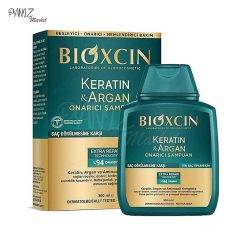 شامپو ترمیم کننده مو بیوکسین BIOXCIN مدل Keratin & Argan(300 میل)