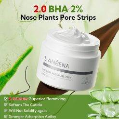 ماسک-و-چسب-پاکساز-جوش-سرسیاه-بینی-Lanbena-حاوی-BHA-2%
