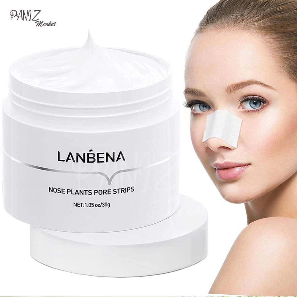 ماسک-و-چسب-پاکساز-جوش-سرسیاه-بینی-Lanbena4-حاوی-BHA-2%