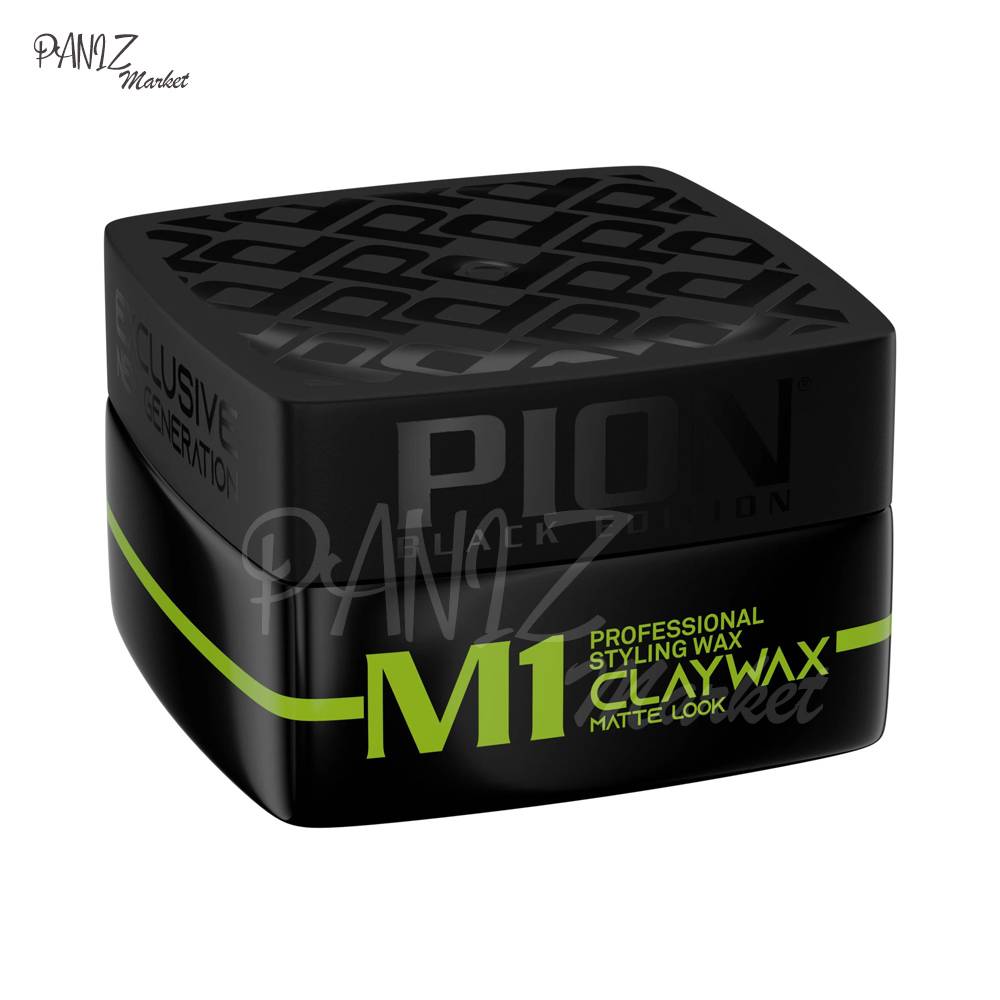 واکس-مو-پیون-M1-سبز-مات-PION-M1-CLAY-WAX