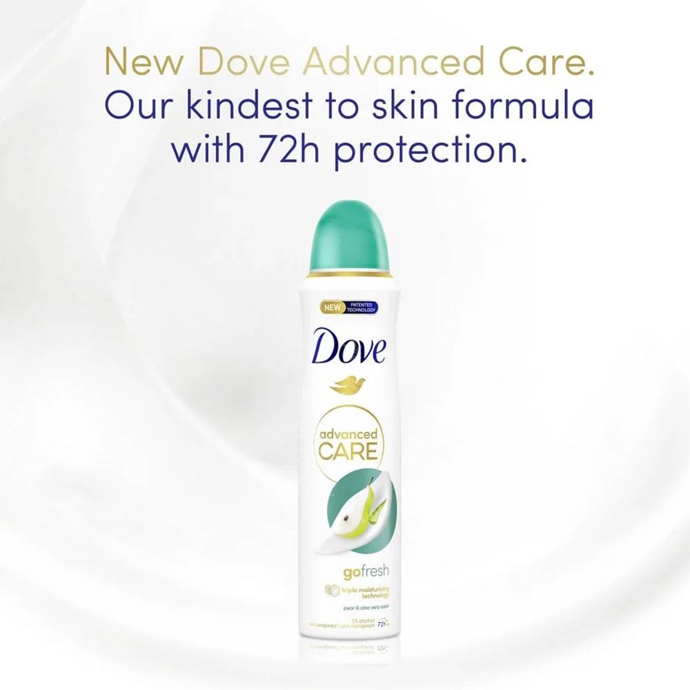 اسپری-ضد-تعریق-72-ساعته-داو-Dove-رایحه-گلابی-و-آلوئه-ورا-مدل-Advance-Care