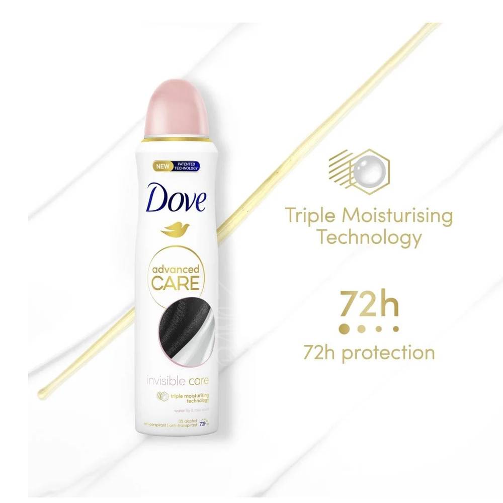 اسپری-ضد-تعریق-72-ساعته-داو-Dove-رایحه-گلابی-و-آلوئه-ورا-مدل-Advance-Care